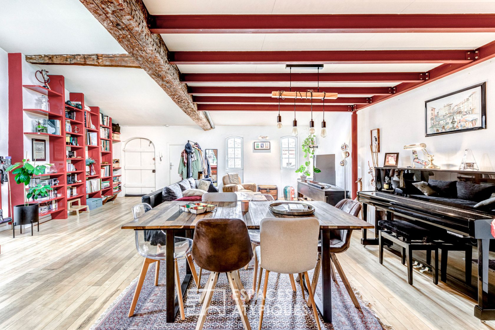 Appartement type loft avec vue dégagée