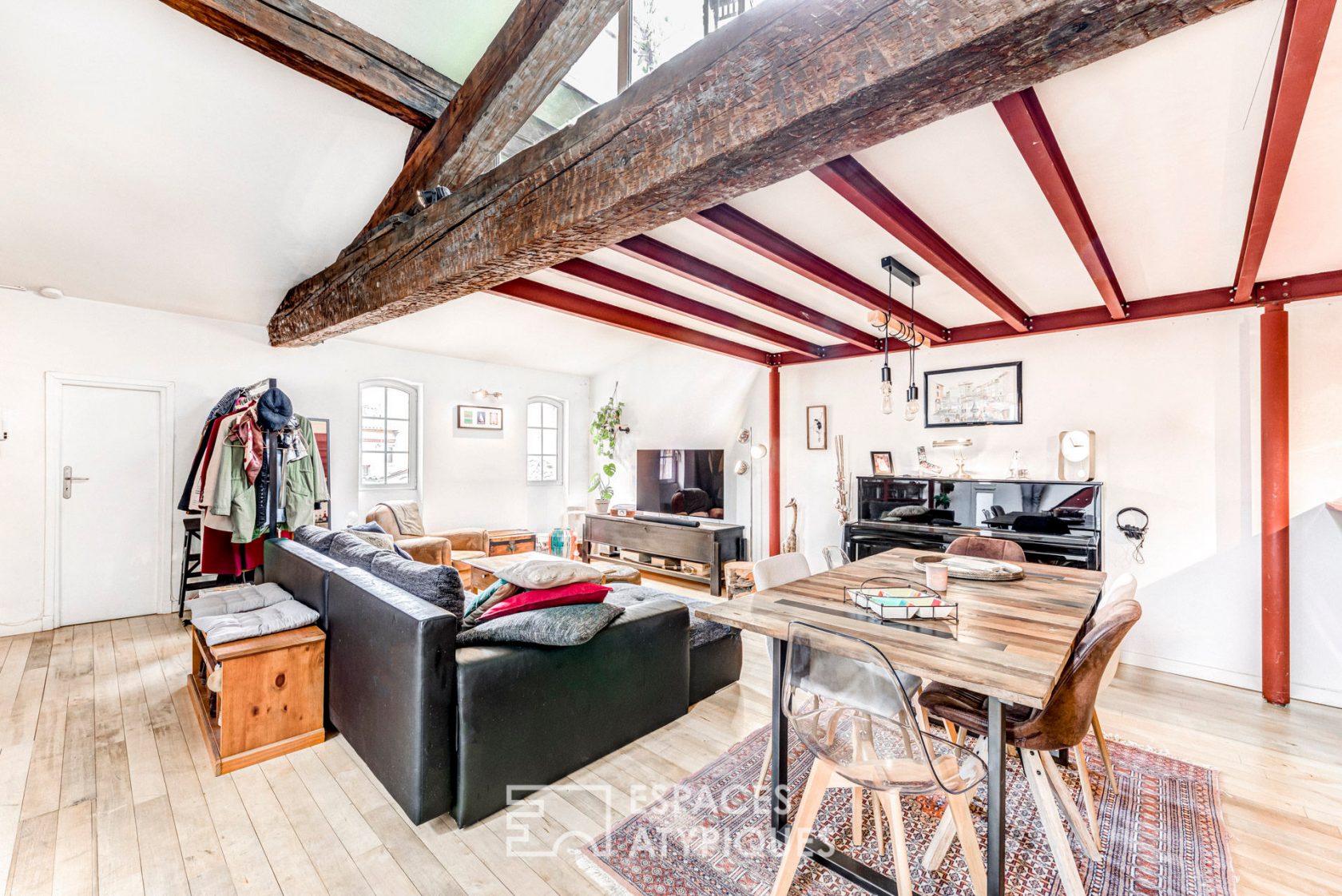 Appartement type loft avec vue dégagée