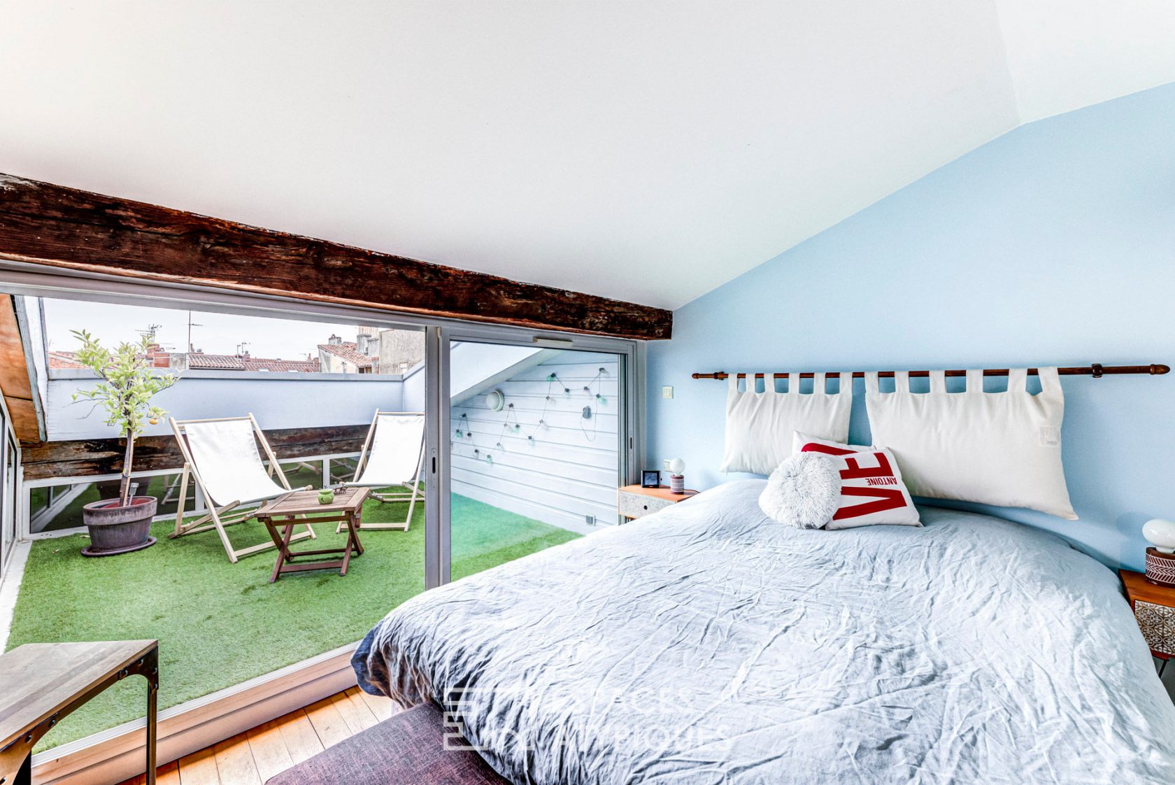 Appartement type loft avec vue dégagée
