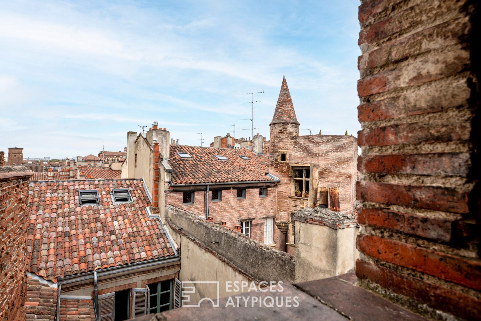 Appartement type loft avec vue dégagée