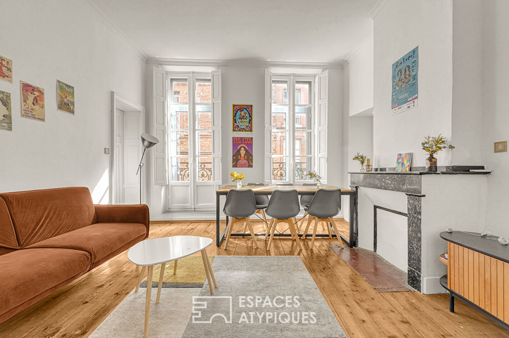 Elegant Haussmannian apartment in the heart of Toulouse