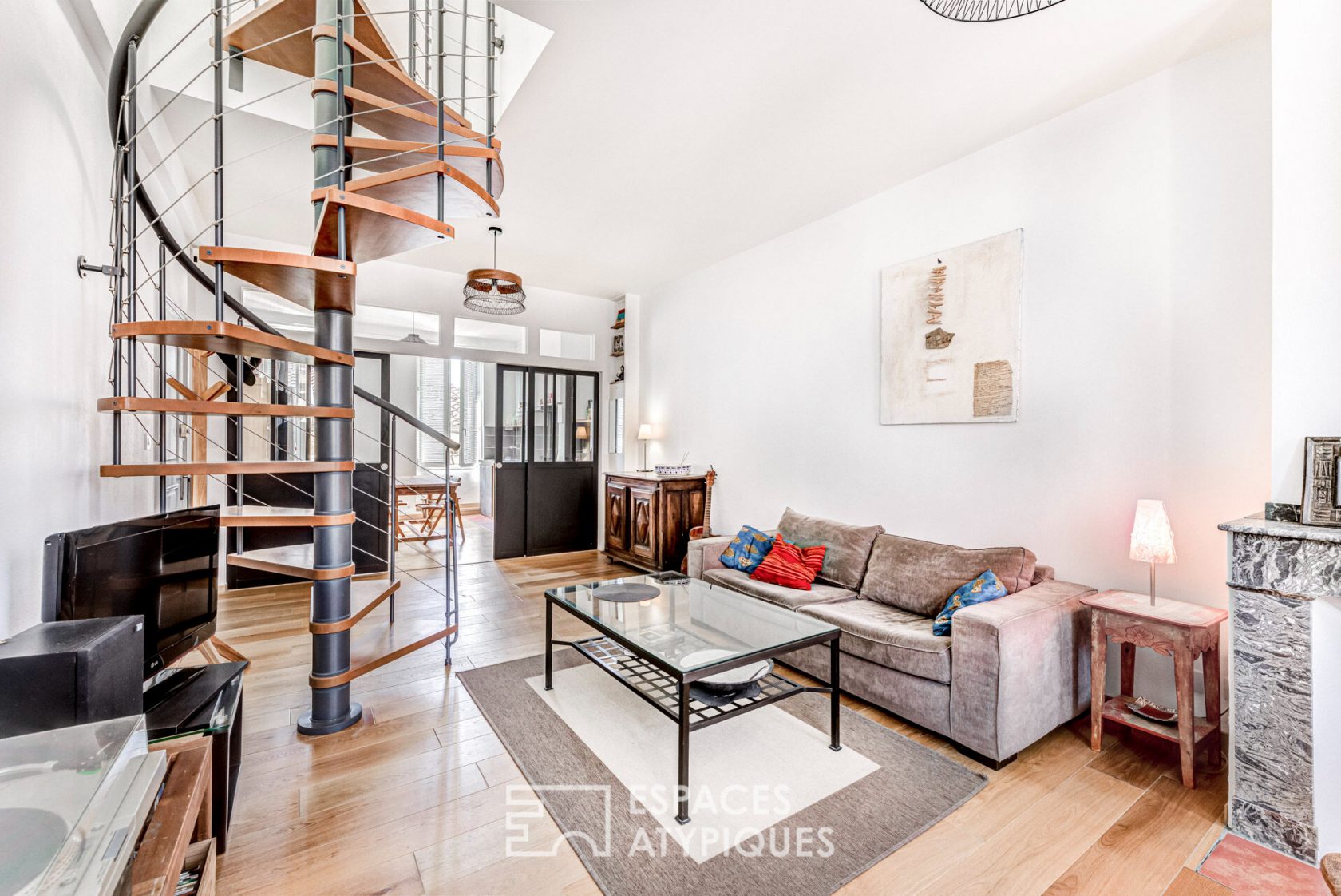 Duplex rénové au centre de Toulouse