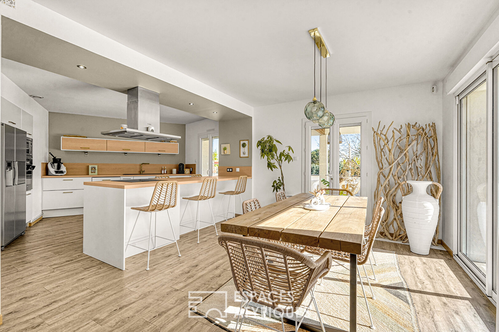 Modern renovation of a family home