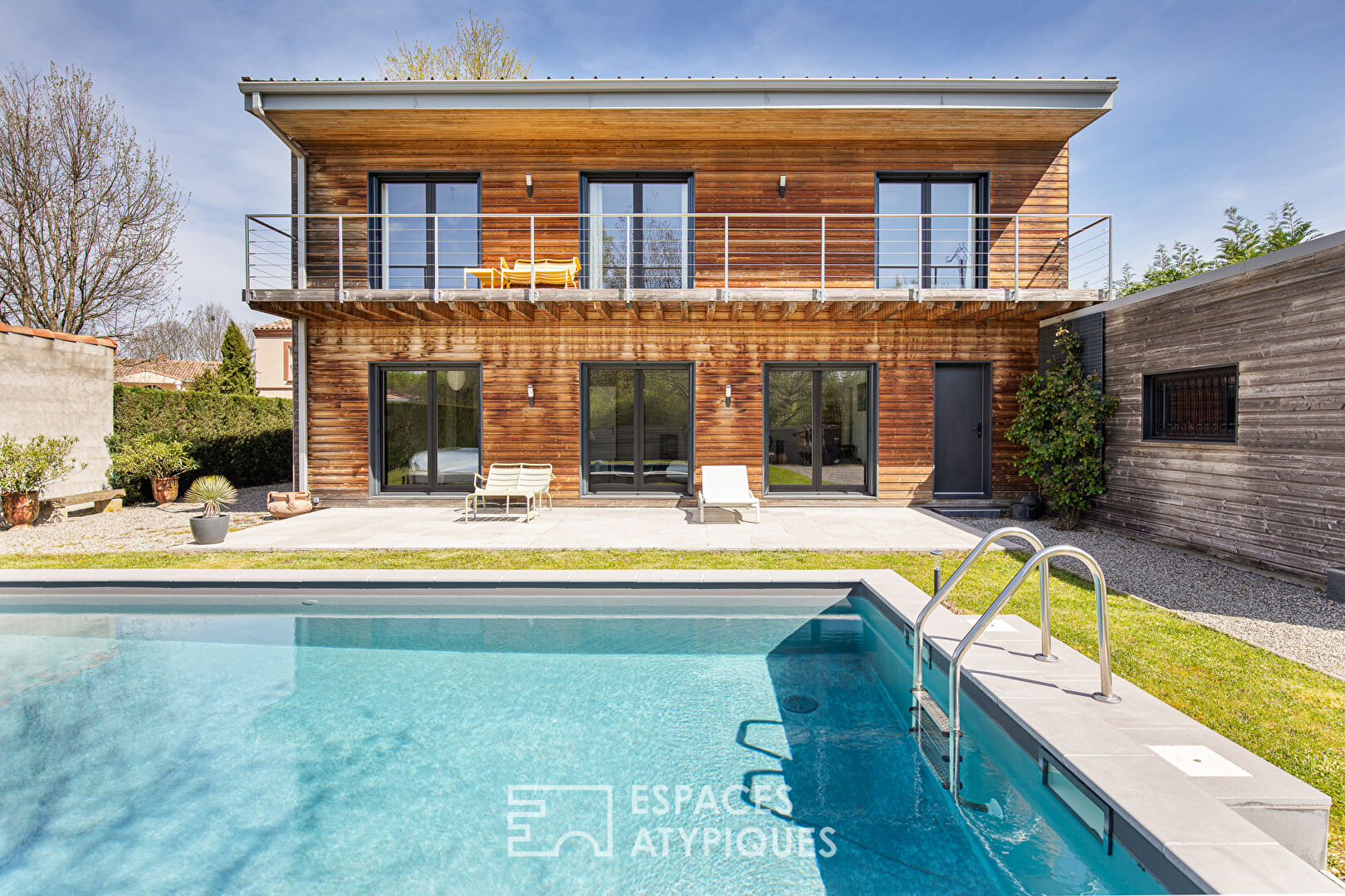 Contemporaine avec piscine à Pibrac