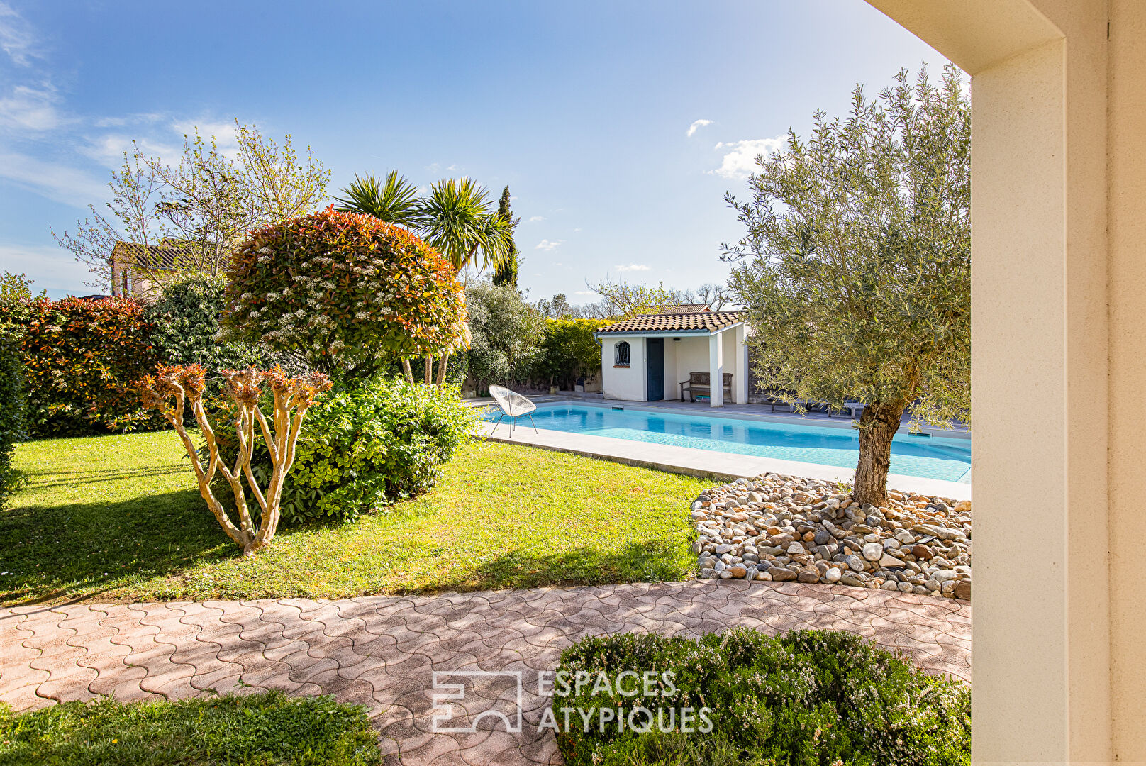 Maison familiale d’architecte avec piscine à Tournefeuille