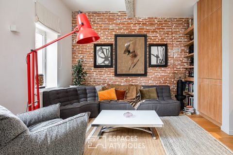 Duplex and its garden in Les Carmes