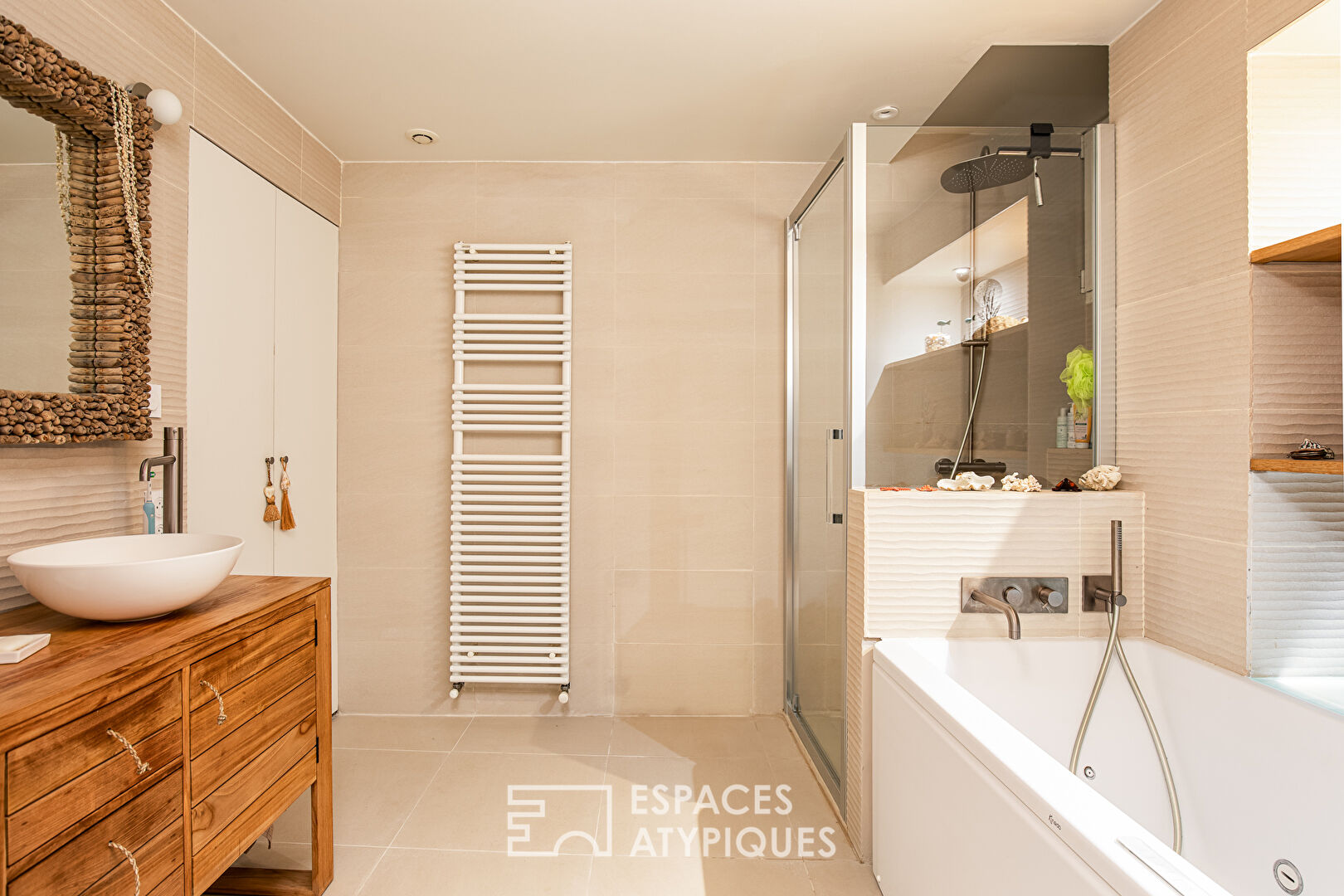 Duplex and its garden in Les Carmes