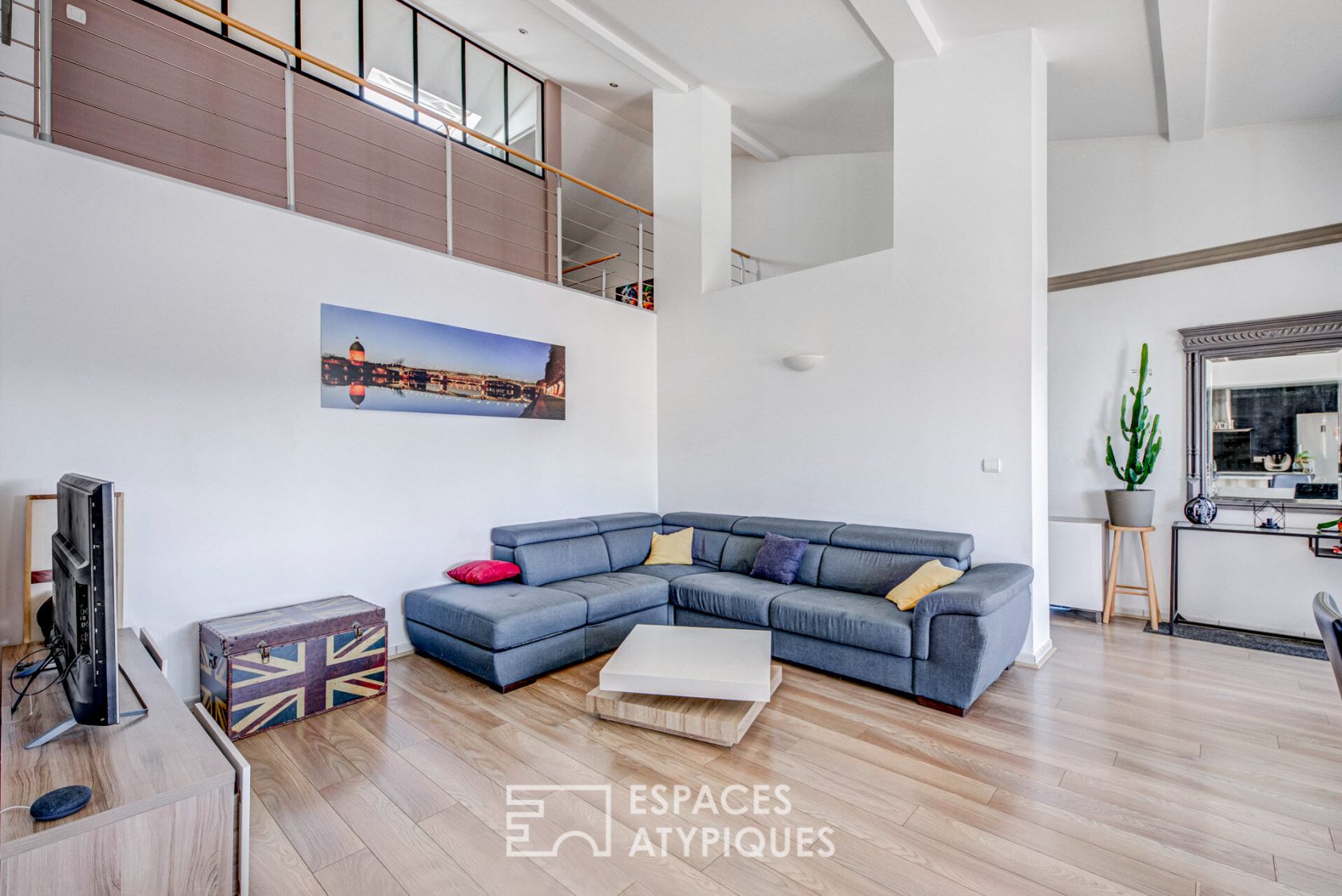 Appartement loft avec vue sur la campagne