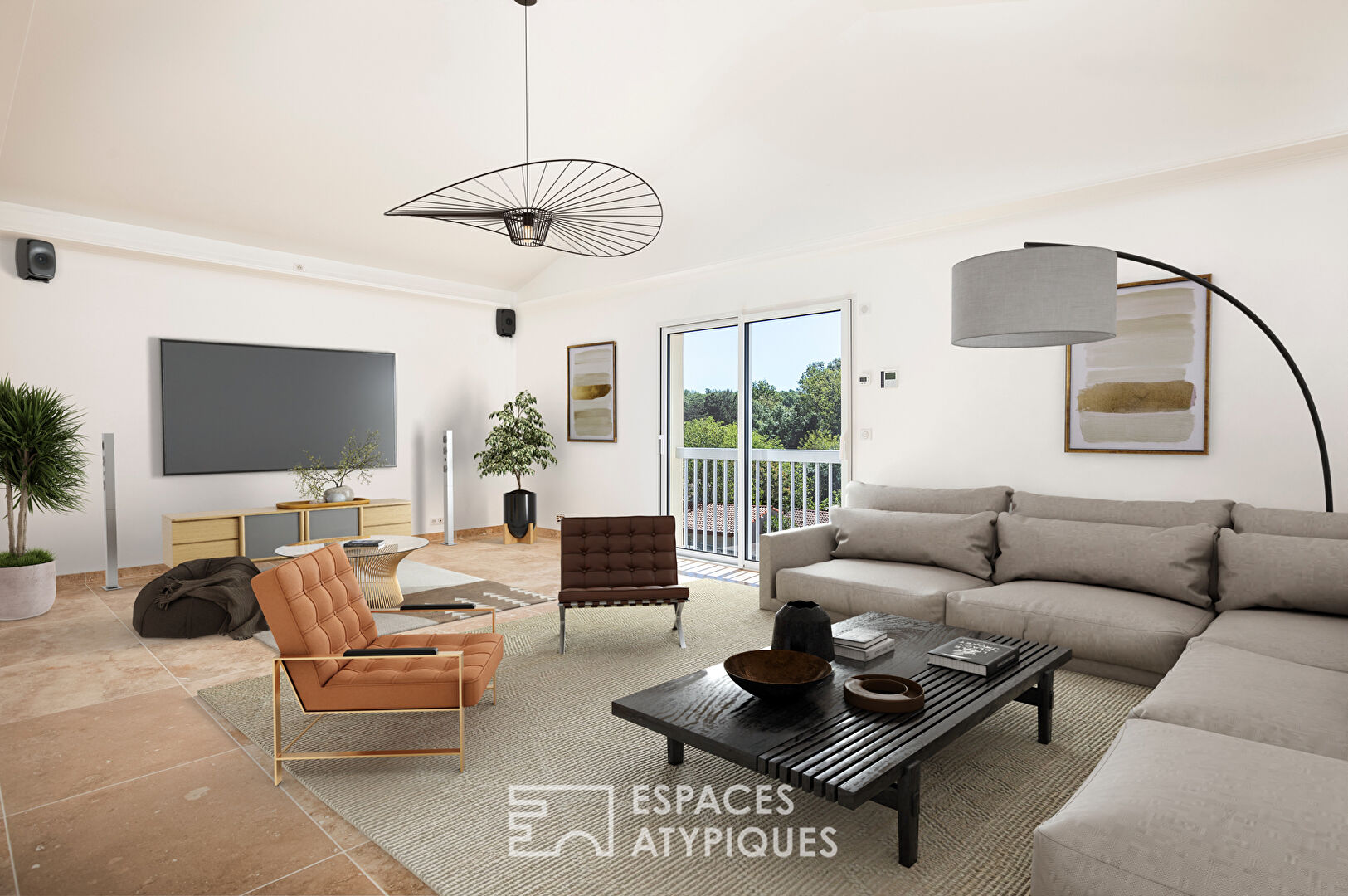 Maison rénovée et sa dépendance sur les coteaux de Toulouse