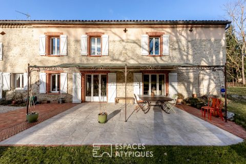Authentique Lauragaise rénovée