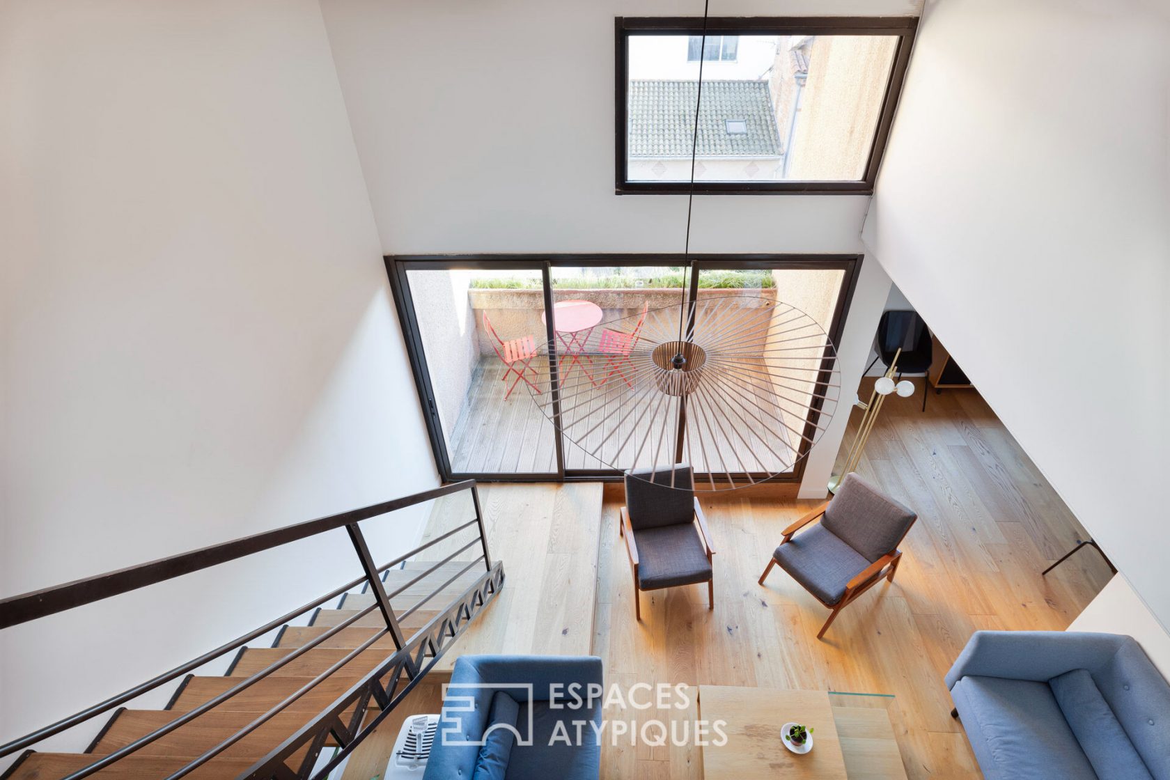 Appartement en duplex avec terrasse au centre de Toulouse