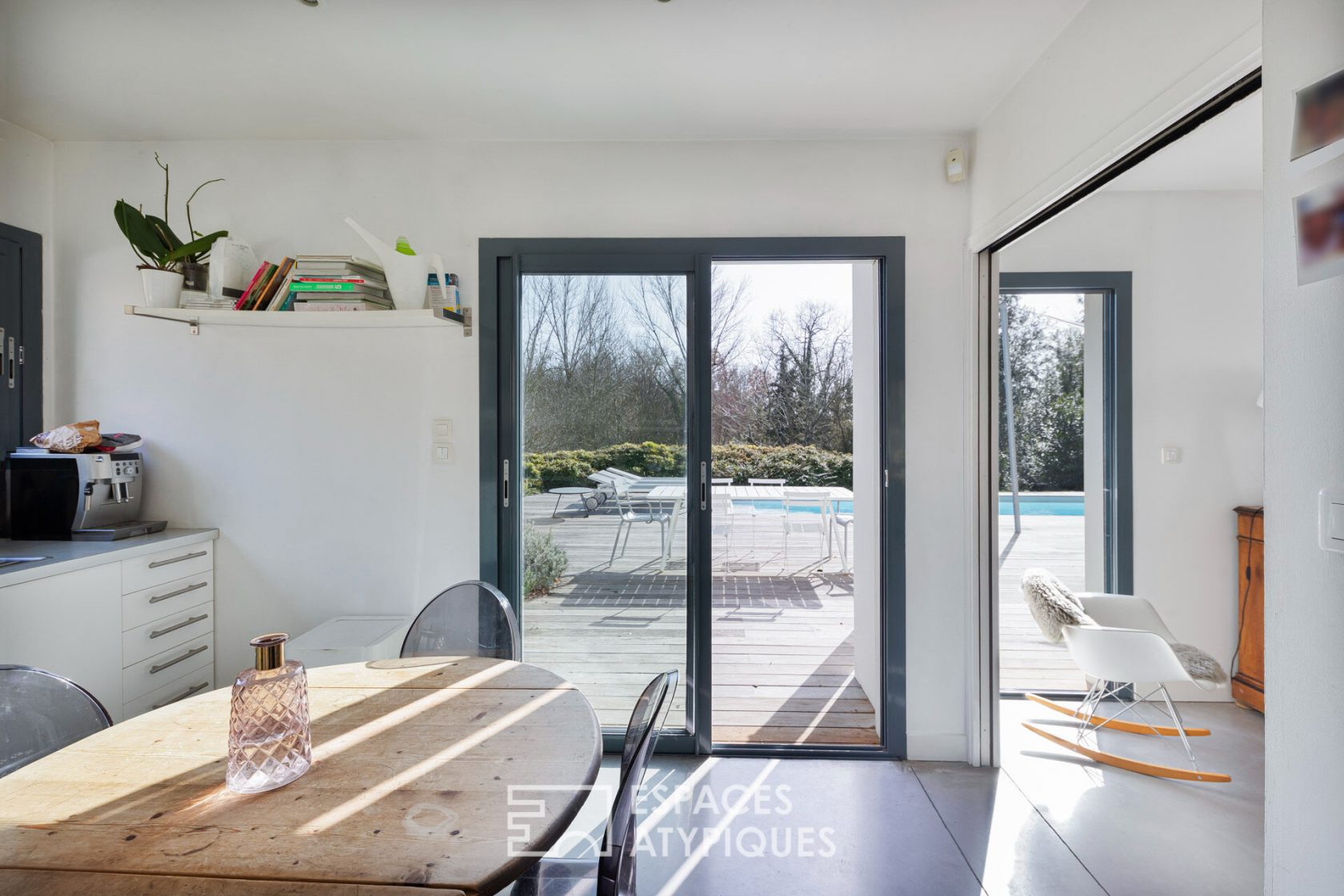 Maison d’architecte dans un cadre bucolique