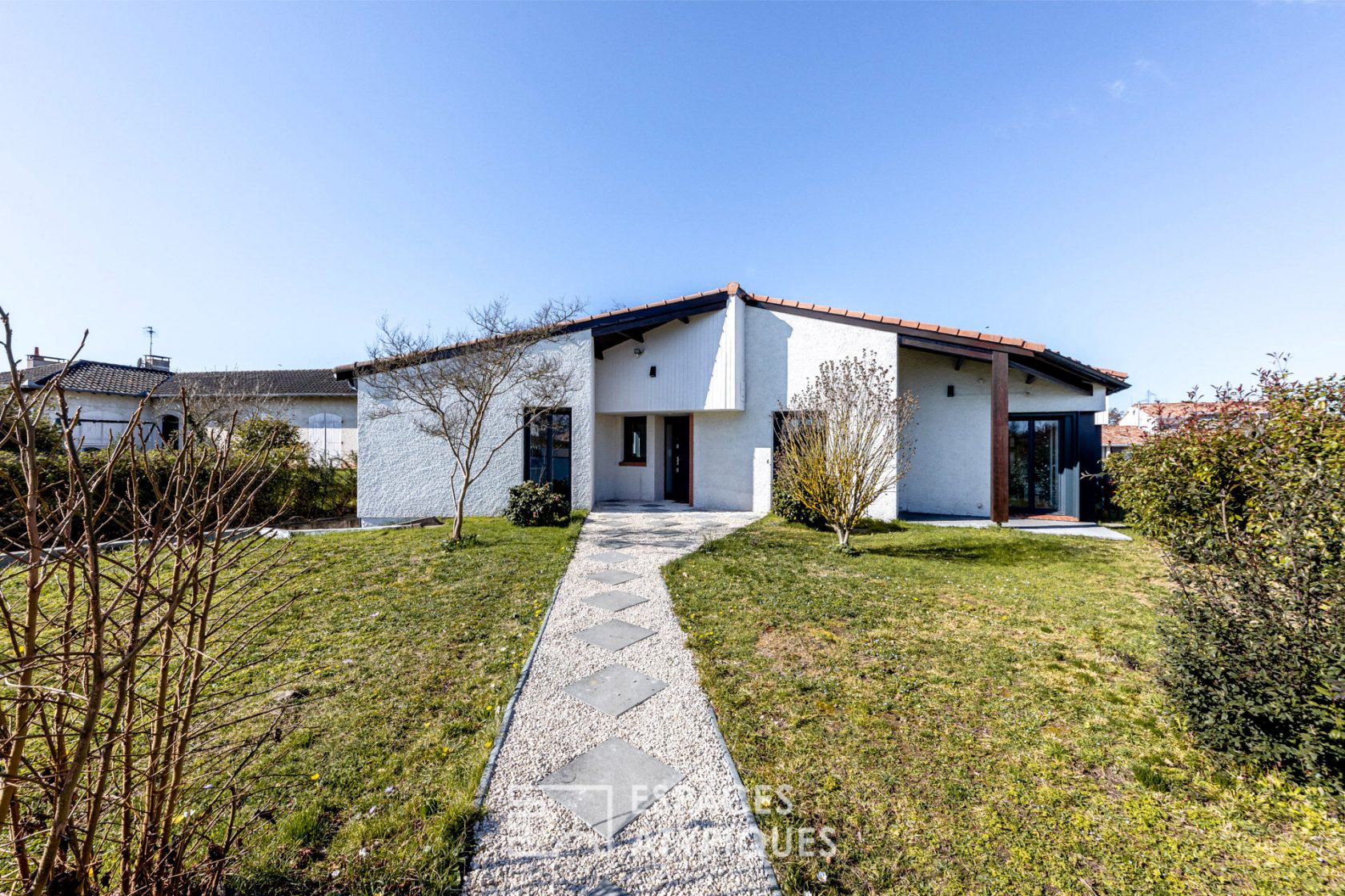 Maison d’architecte années 80 rénovée en contemporain