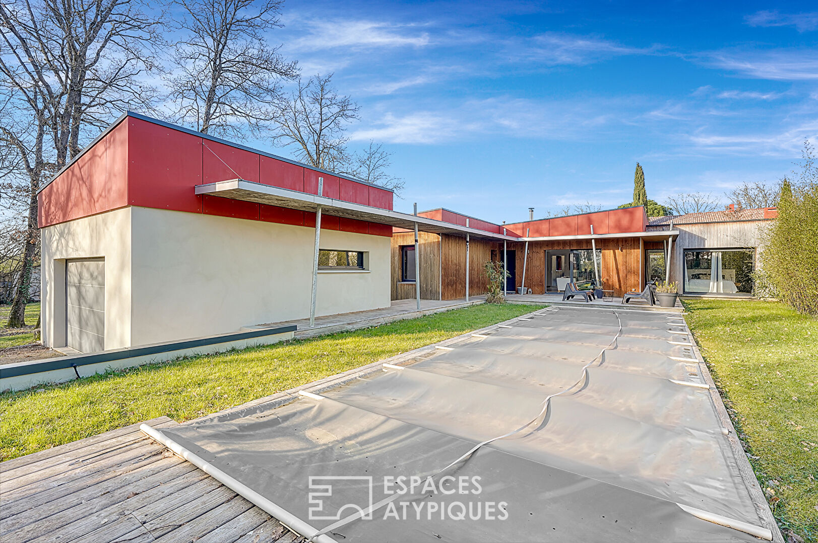 Maison  d’architecte bioclimatique