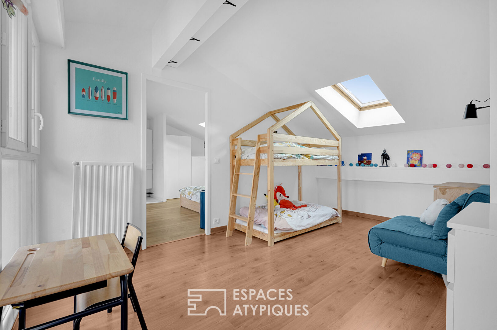 Top floor apartment in Les Carmes