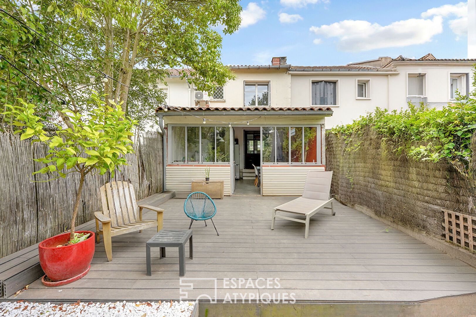 Maison avec jardin au coeur du Château-de-l’Hers
