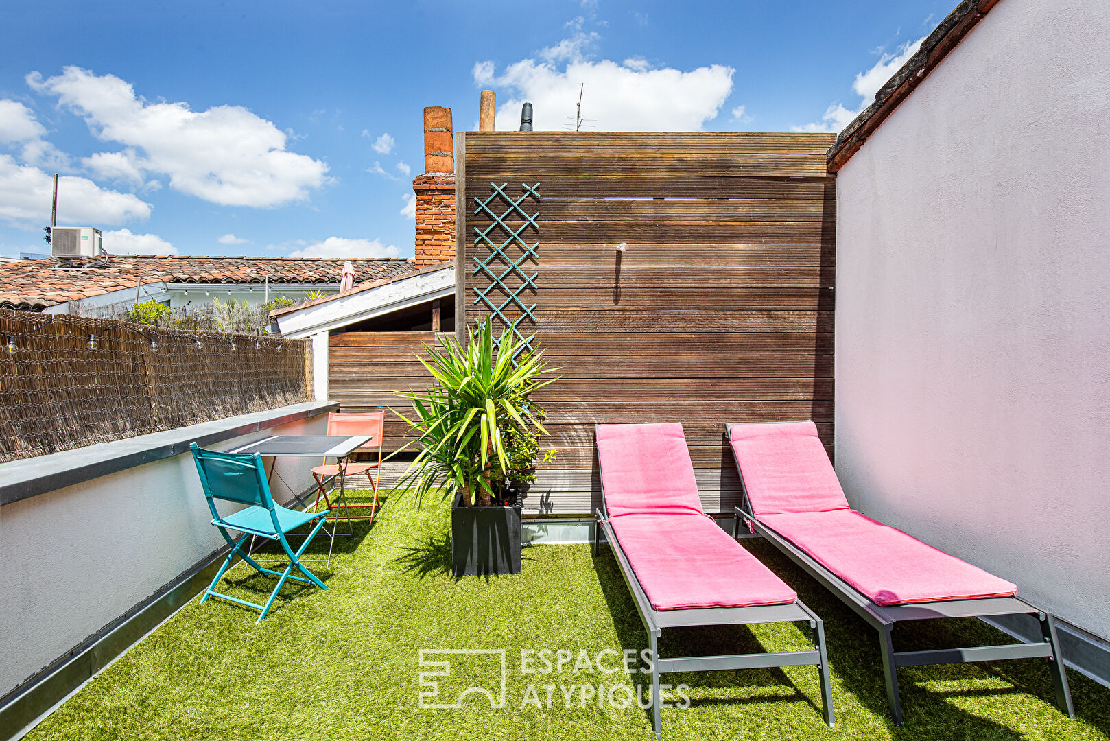 Apartment with terrace in the heart of Toulouse