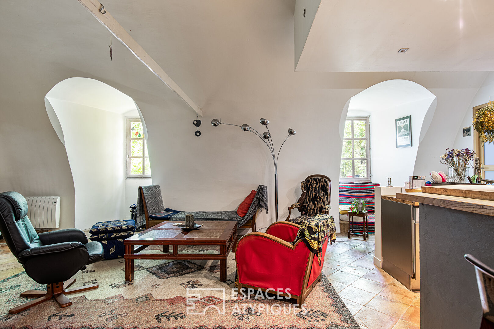 Former workshop rehabilitated at L’Hôtel de Pierre and its galleries in Toulouse