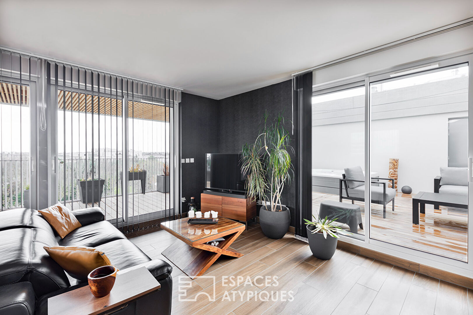 Toit terrasse contemporain proche de Toulouse