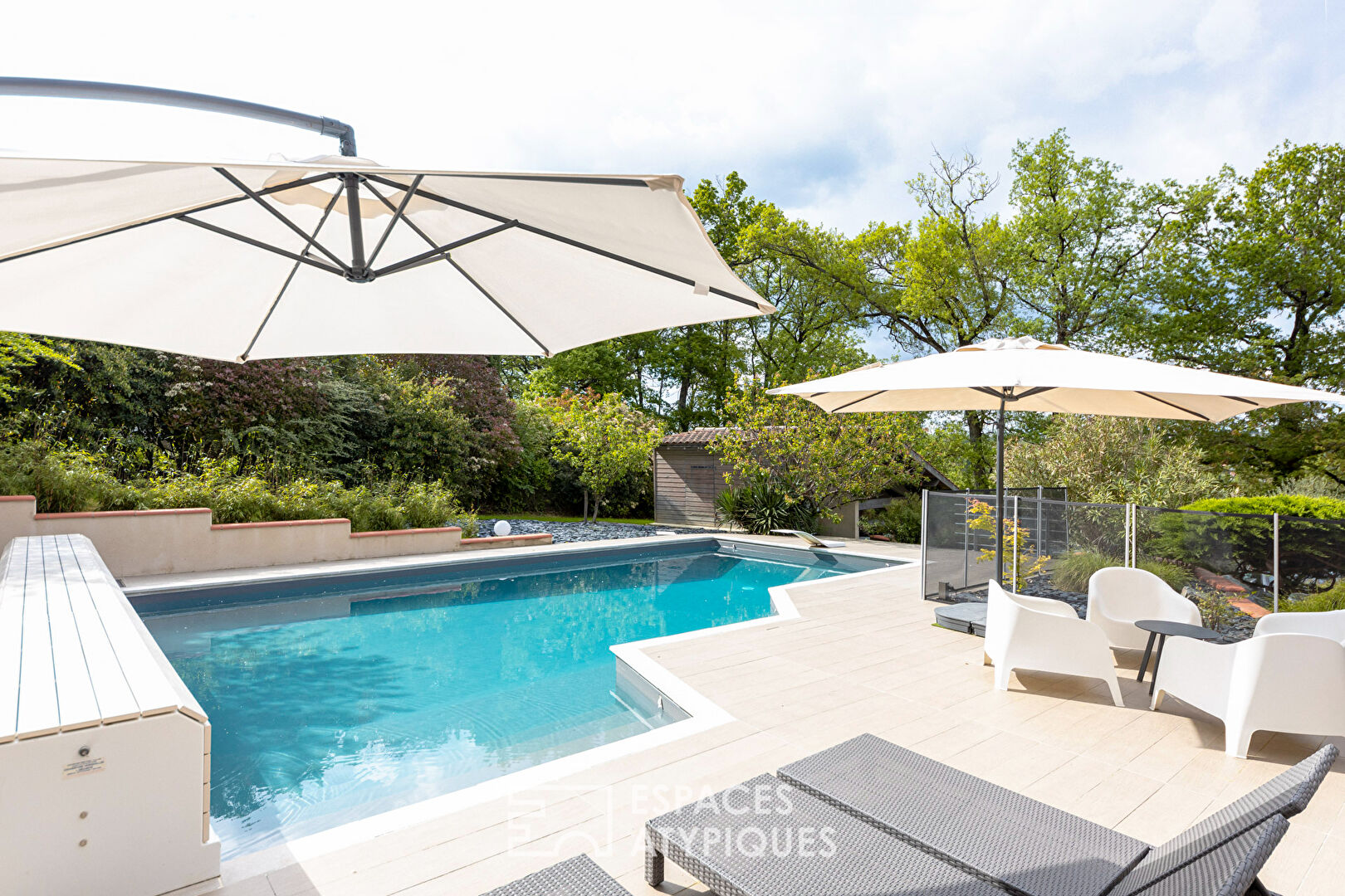 Maison style « cottage » dans écrin de verdure aux portes de Toulouse