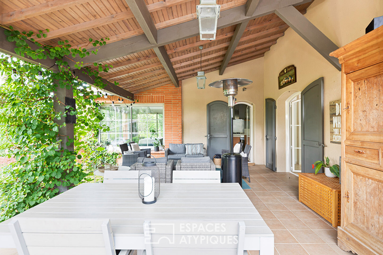 Maison style « cottage » dans écrin de verdure aux portes de Toulouse