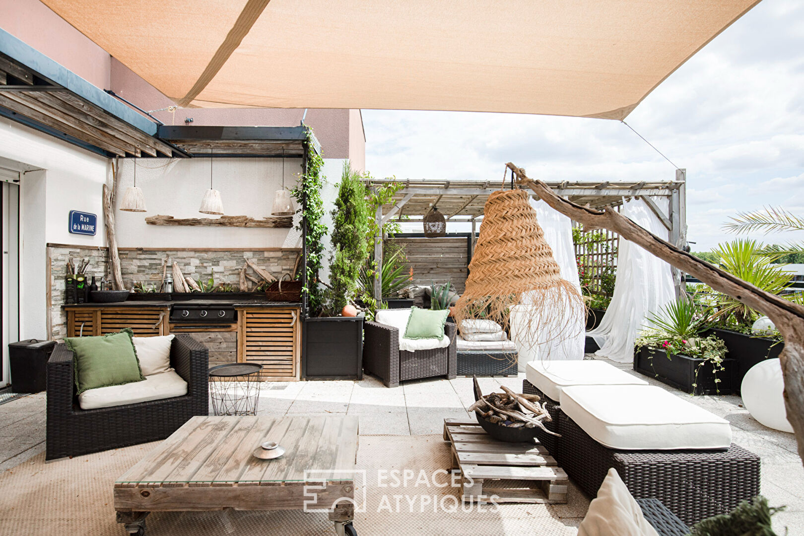 Dernier étage et sa terrasse de 80m² à Toulouse