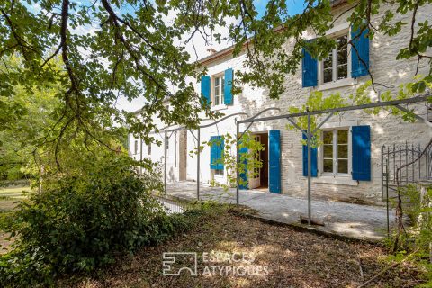 Propriété et gîte de charme avec son moulin à Sainte Juliette