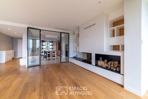 Maison remaniée et superbe vue Pyrénées à Vieille-Toulouse