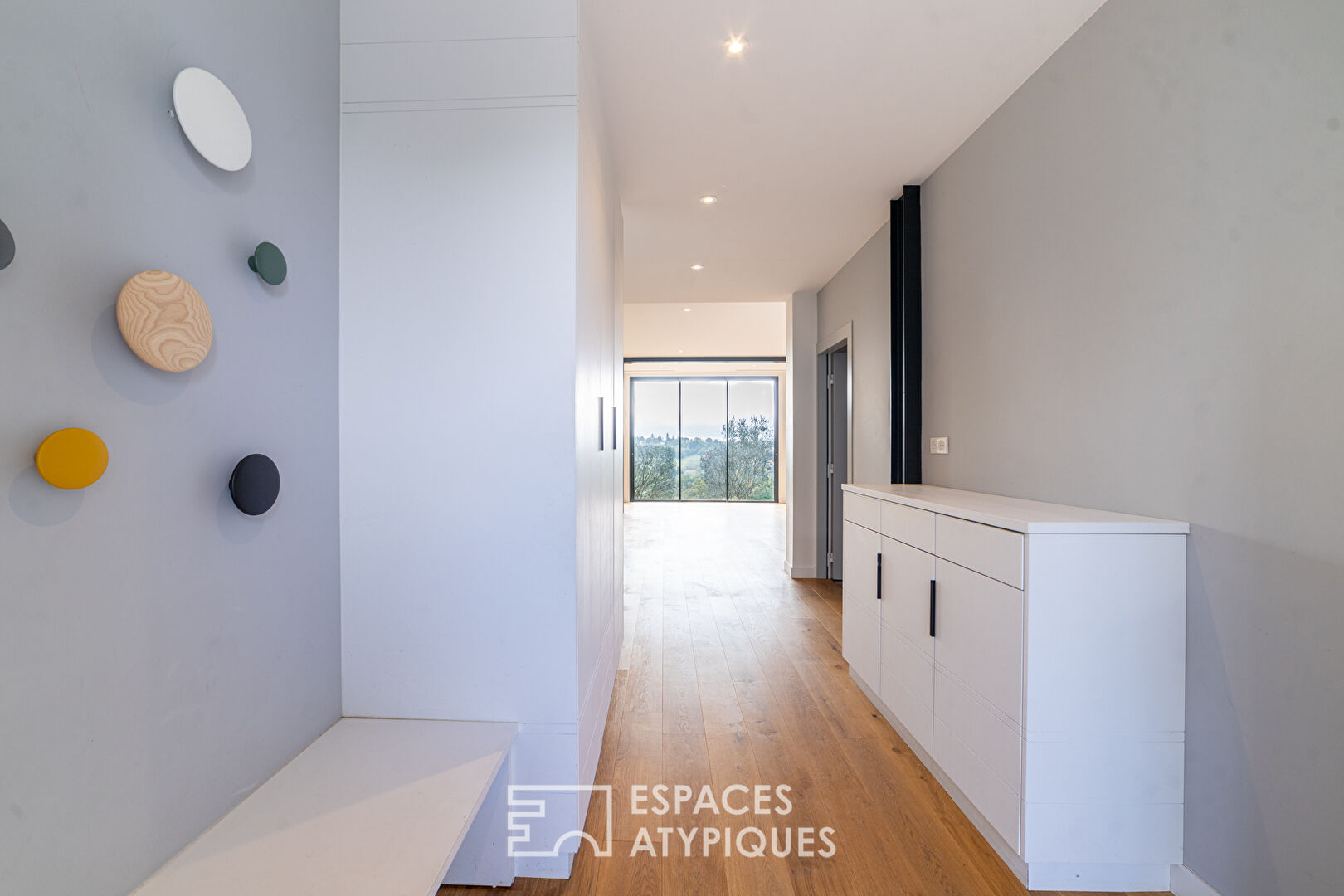 Maison remaniée et superbe vue Pyrénées à Vieille-Toulouse