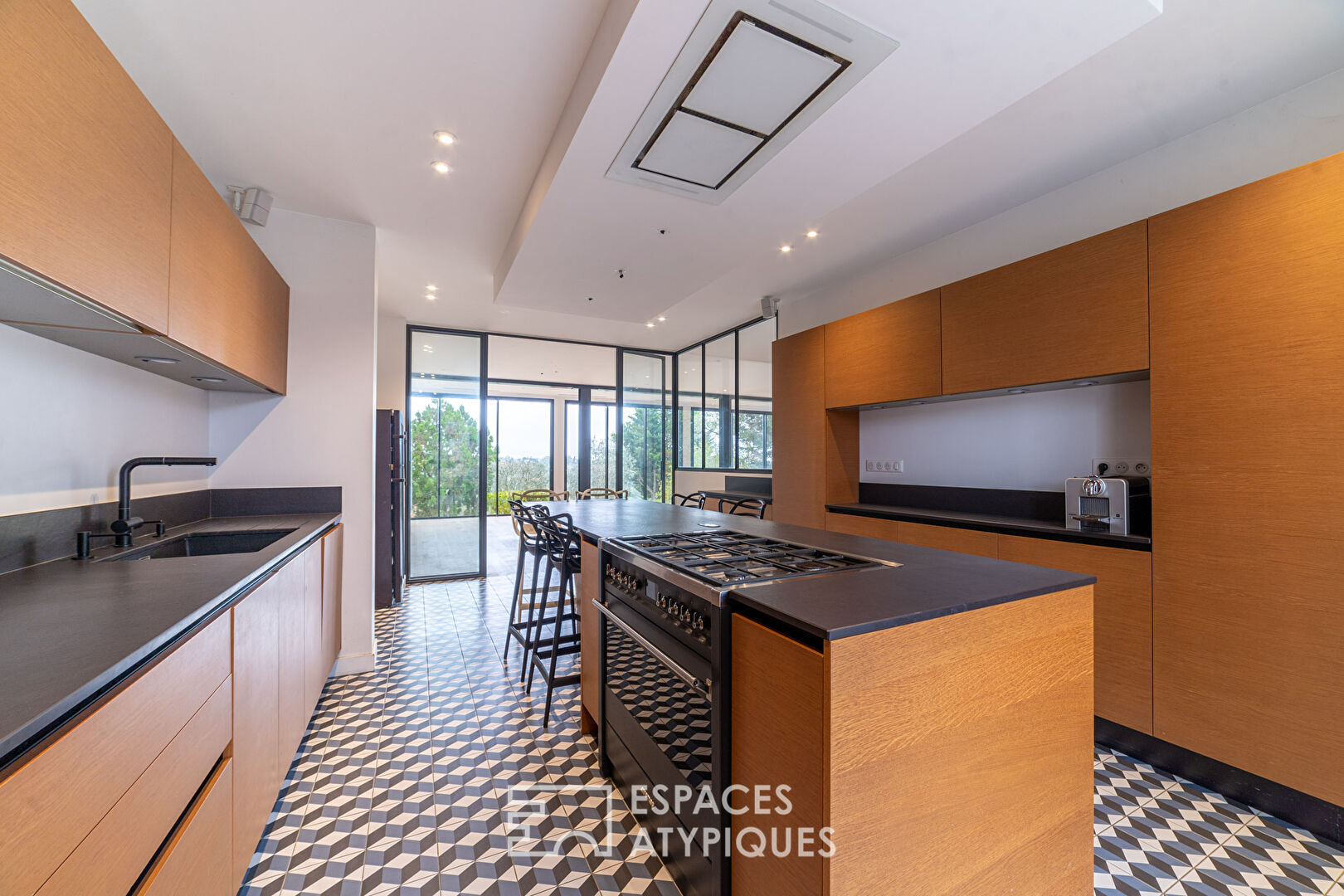 Maison remaniée et superbe vue Pyrénées à Vieille-Toulouse