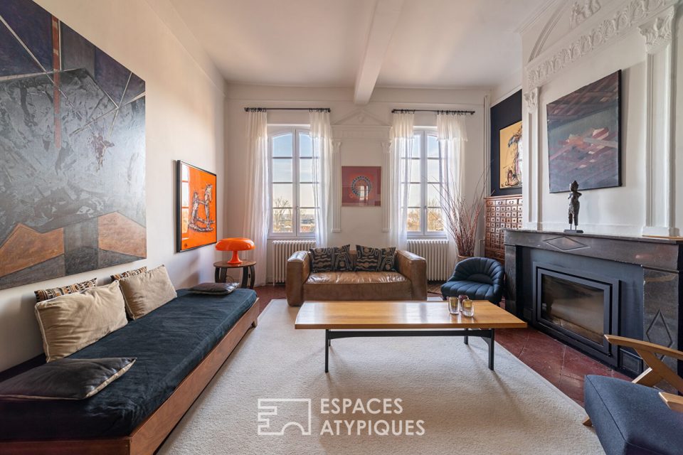 Maison de ville en triplex avec terrasse
