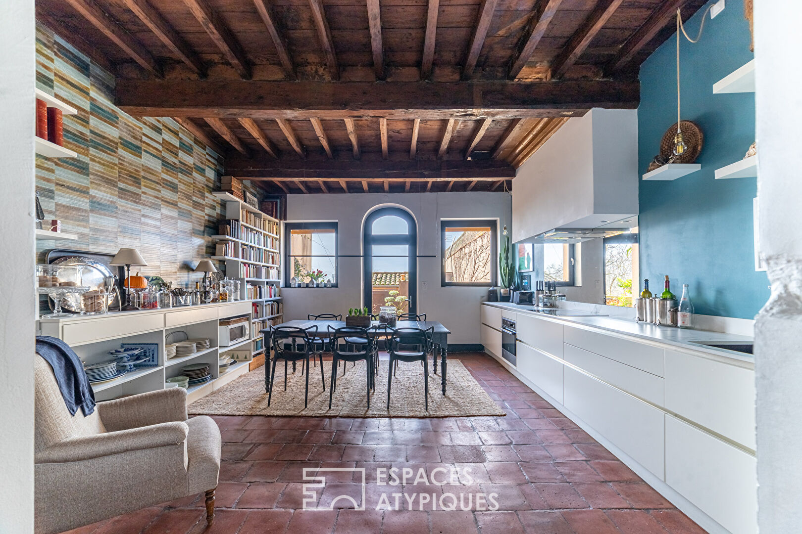 Maison de ville en triplex avec terrasse