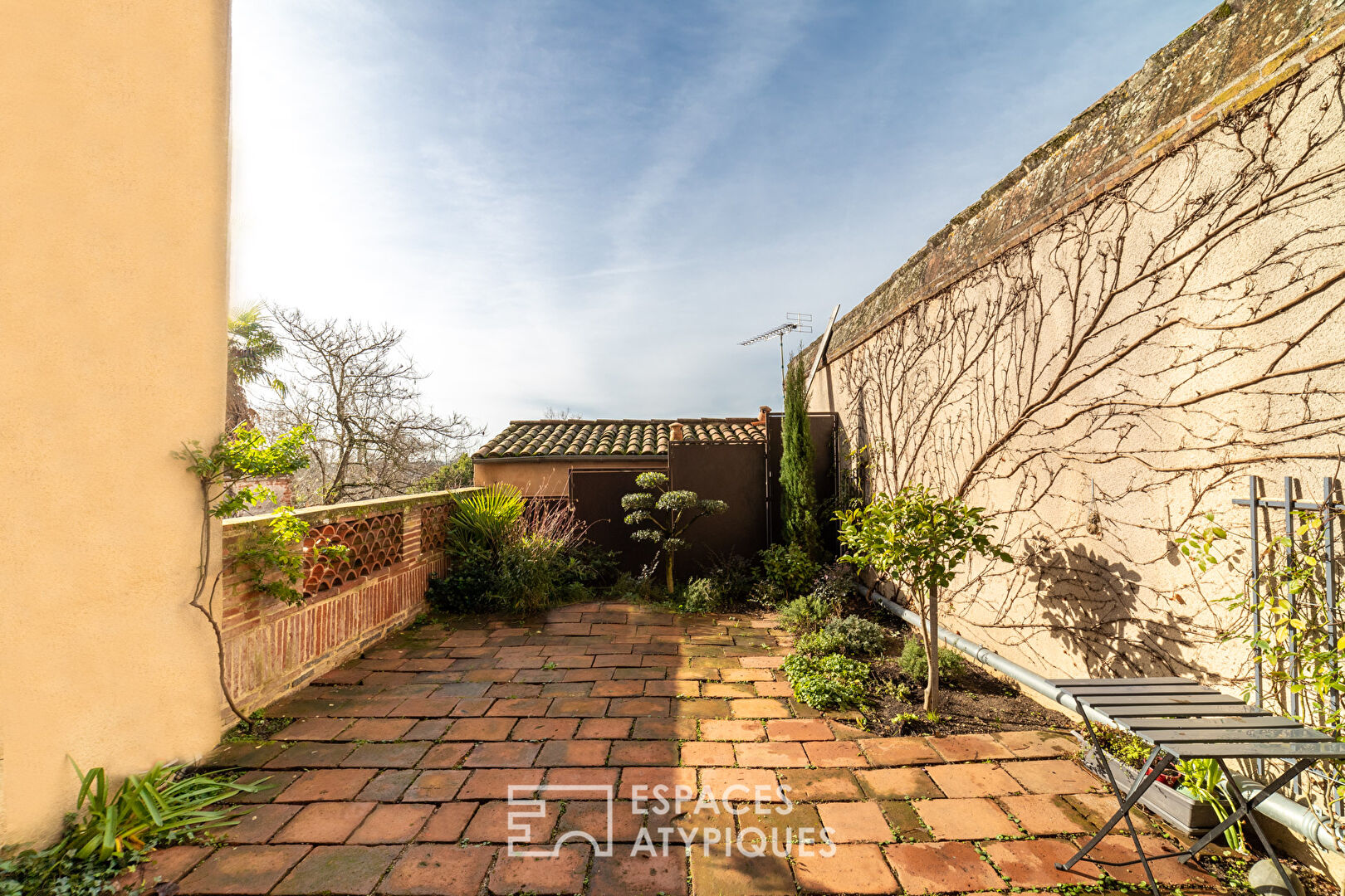 Maison de ville en triplex avec terrasse