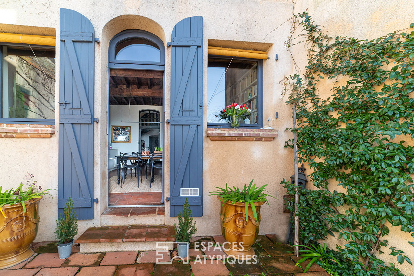 Maison de ville en triplex avec terrasse