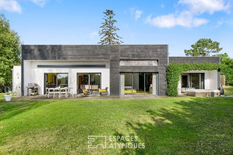 Contemporary single-storey house in Saint Jean