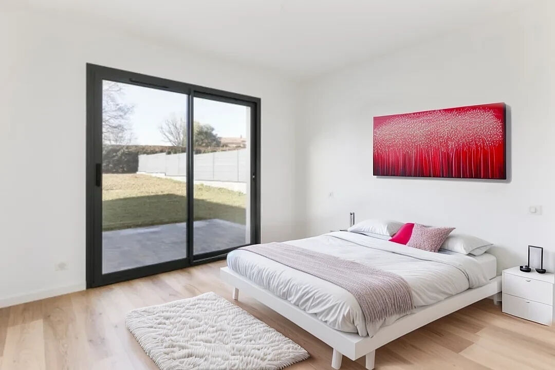 Maison contemporaine de plain-pied à Gargas