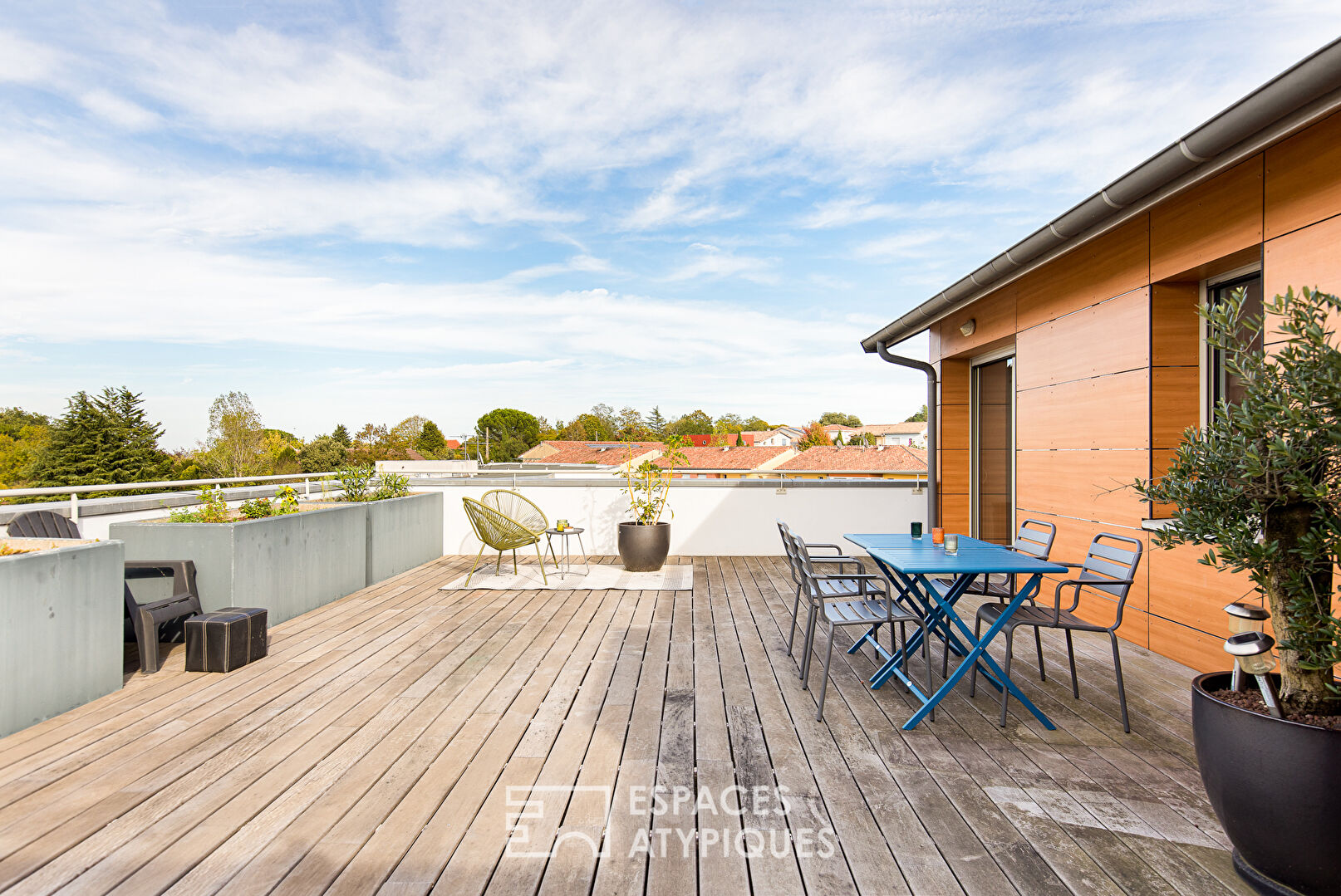 Appartement rooftop à Rangueil