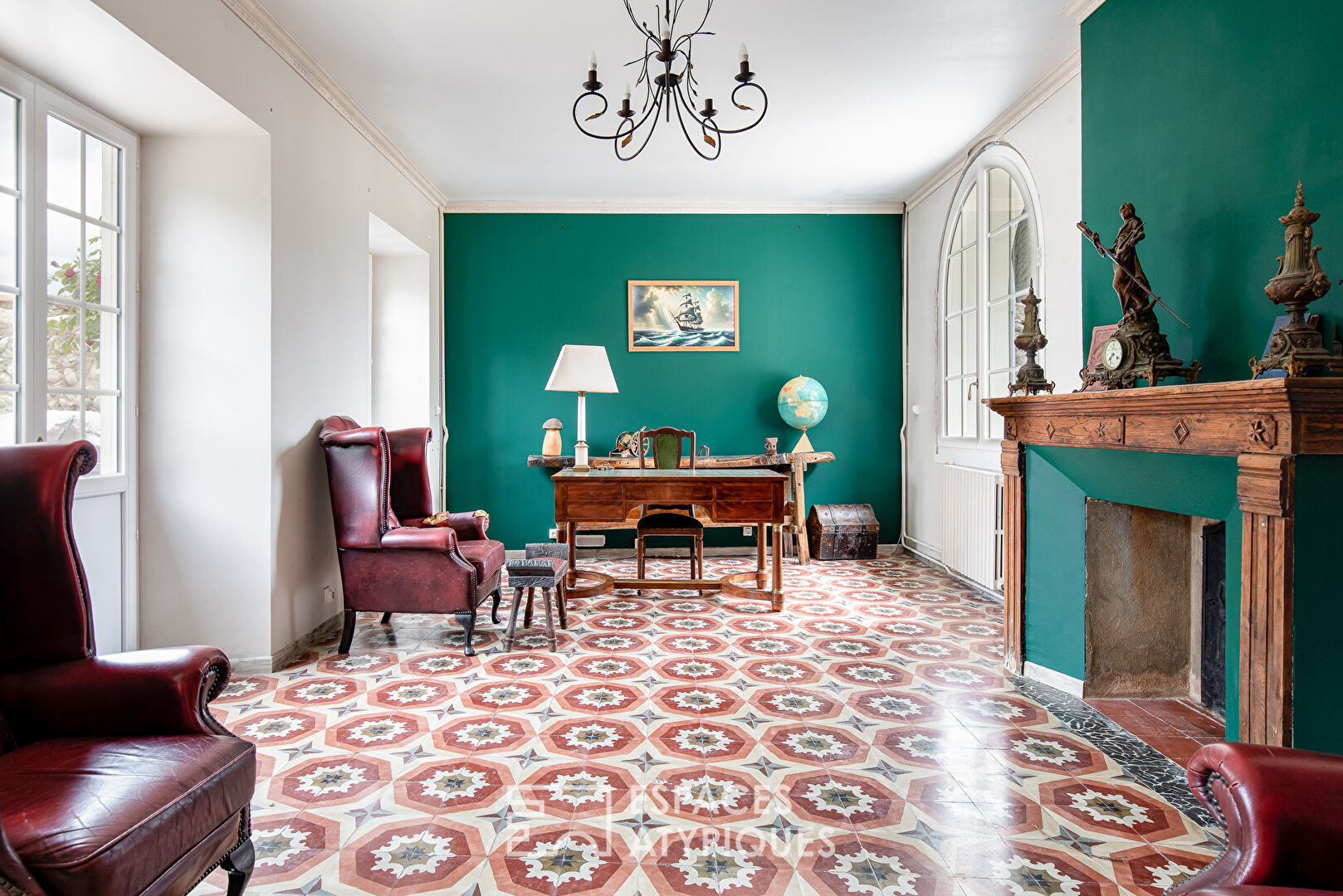 Maison de maître et dépendance à Villeneuve-de-Rivière