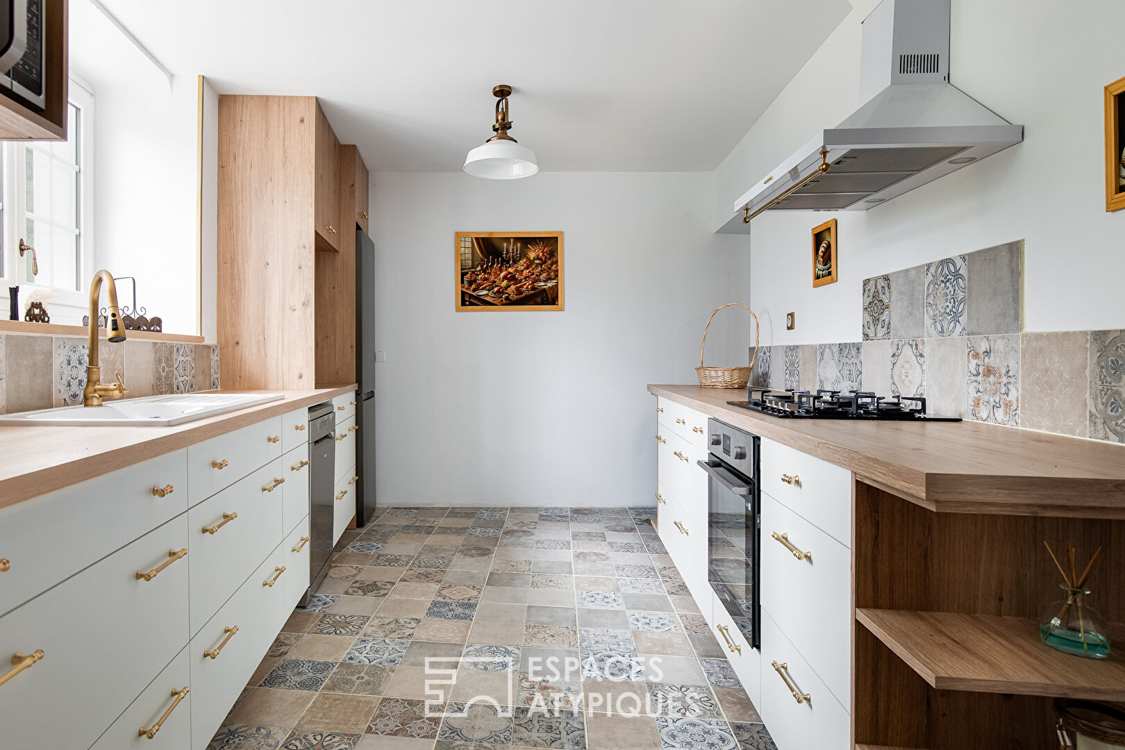 Maison de maître et dépendance à Villeneuve-de-Rivière