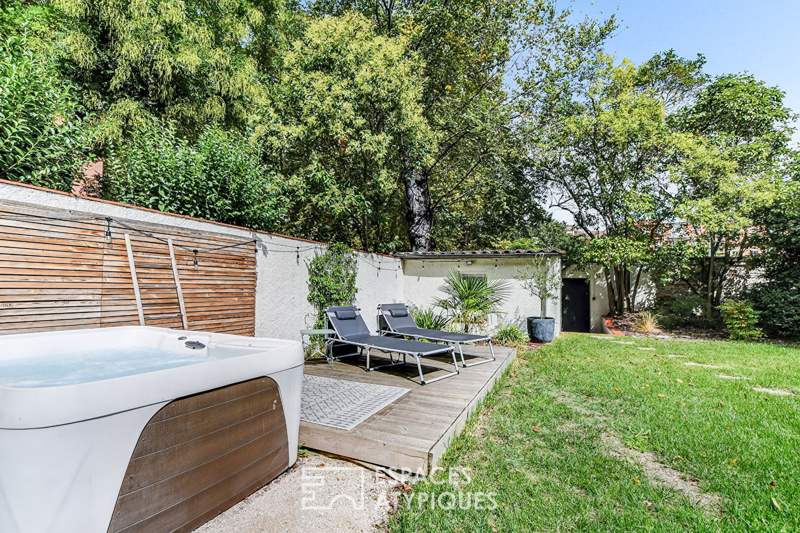 Appartement d’exception et son jardin à Saint-Aubin