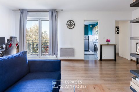 Appartement en dernier étage avec balcon et parking à Toulouse