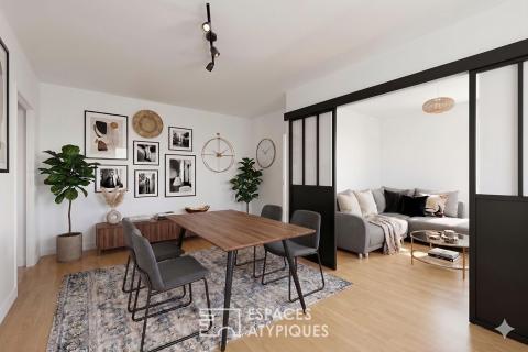 Appartement singulier avec vue sur les Pyrénées à Toulouse