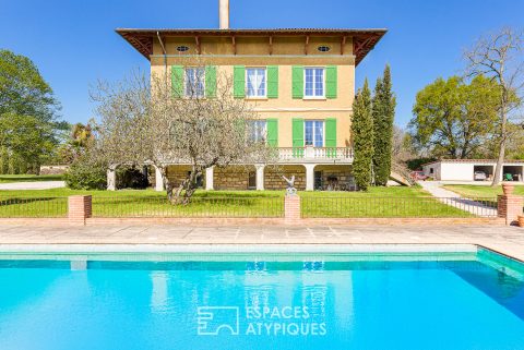 Mansion a few kilometers from Toulouse