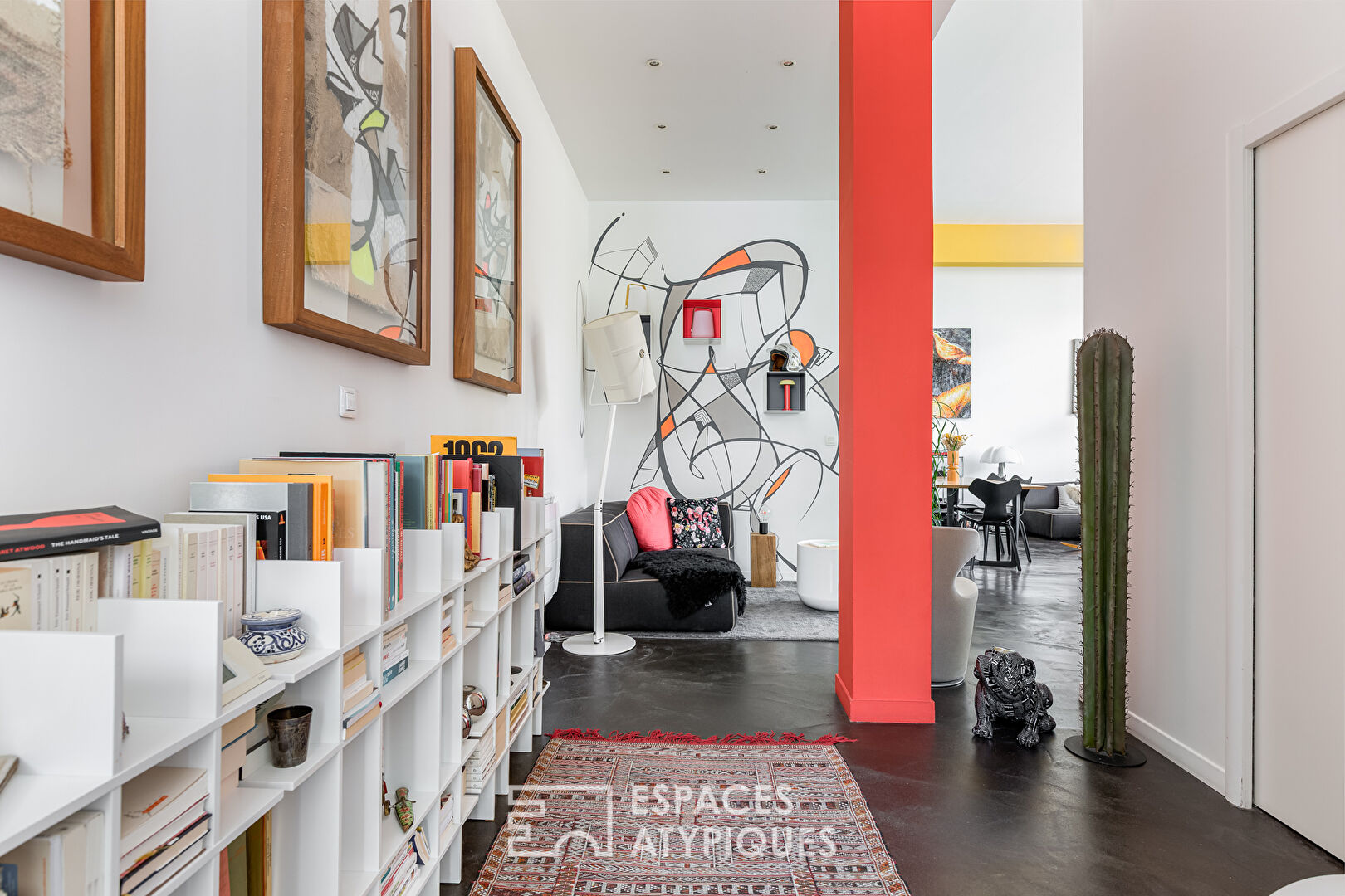 Maison de ville conçu en loft aux Minimes