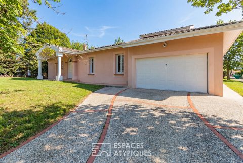 Maison familiale avec jardin et piscine à Balma