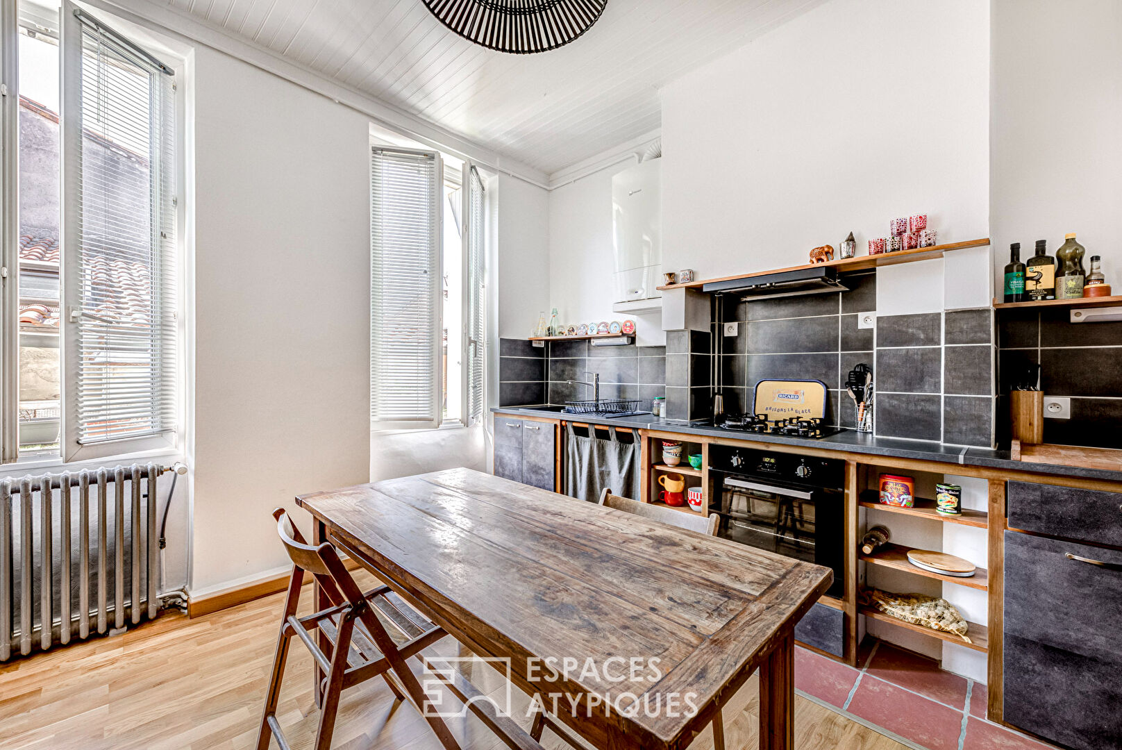 Duplex rénové au centre de Toulouse quartier Marengo