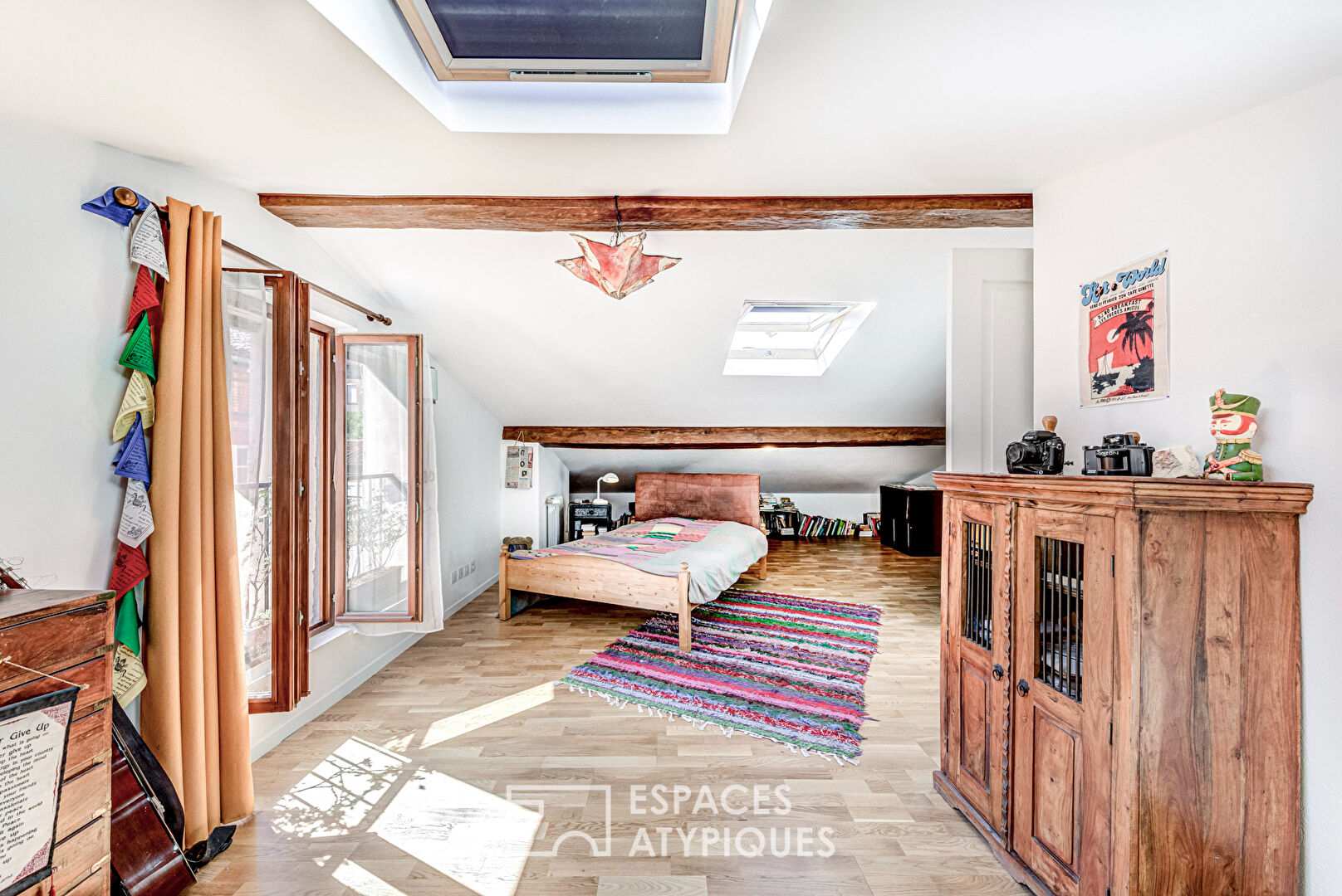 Duplex rénové au centre de Toulouse quartier Marengo