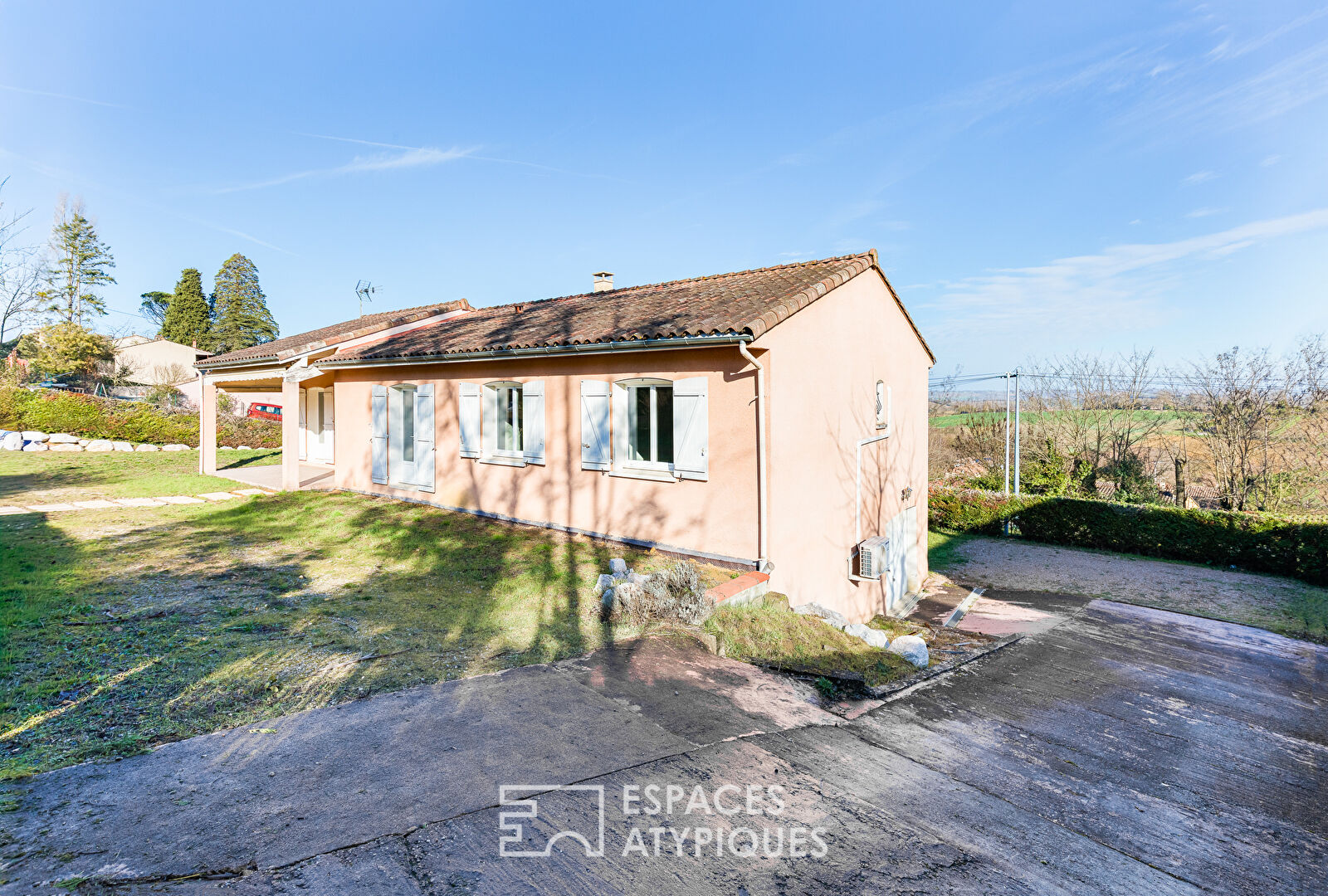 Maison rénovée de plain pied à Caraman