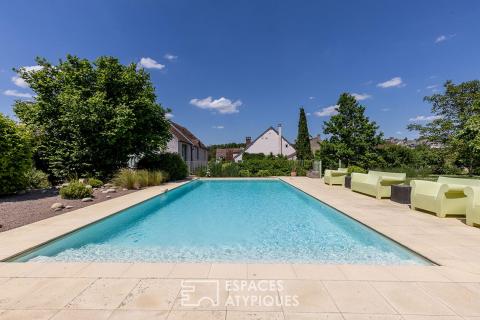 Propriété de charme rénovée entre Vézelay et Chablis