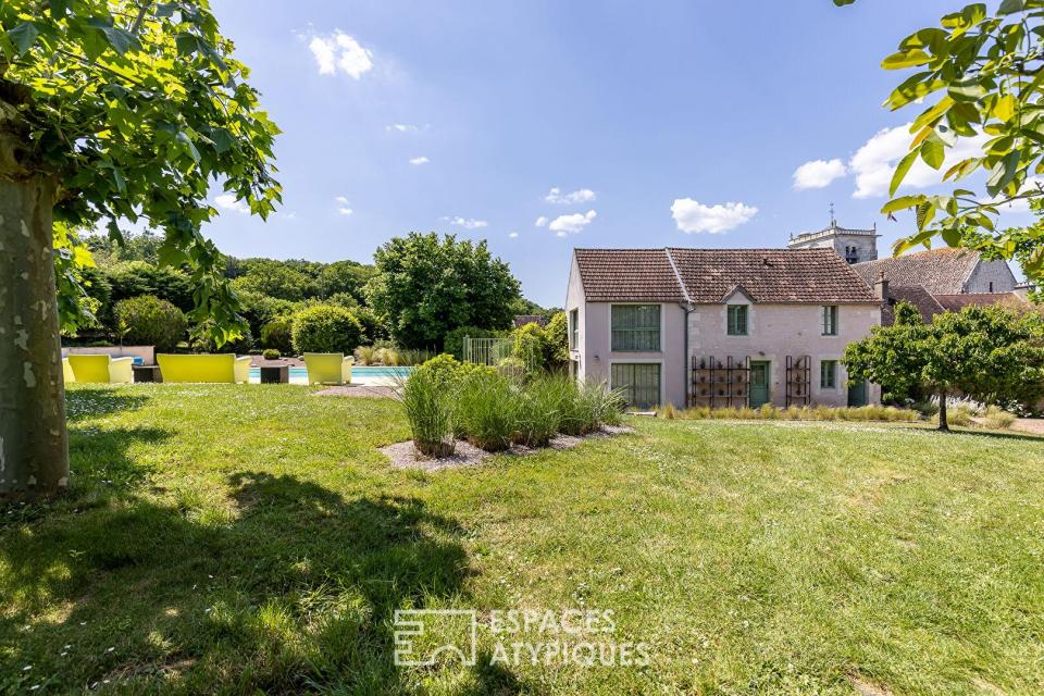 Propriété de charme rénovée entre Vézelay et Chablis
